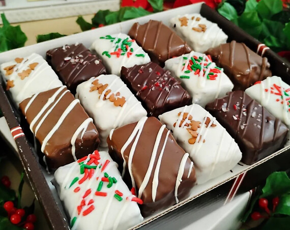 Christmas brownies